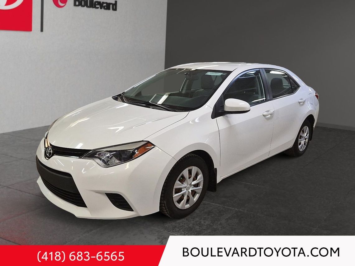 2014 Toyota Corolla LE Eco